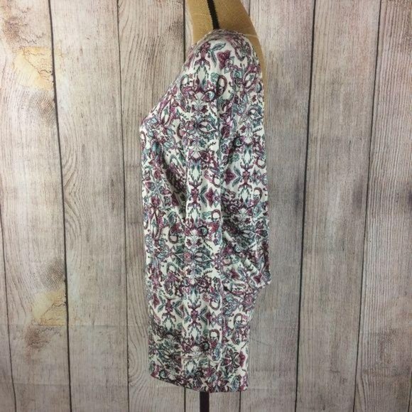 Noble Outfitters NWT Women's Size Medium Wanderlust 2 Way Open Reversible Top - Picture 3 of 8